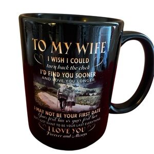 To My Wife I Wish I Could Turn Back The Clock Mug